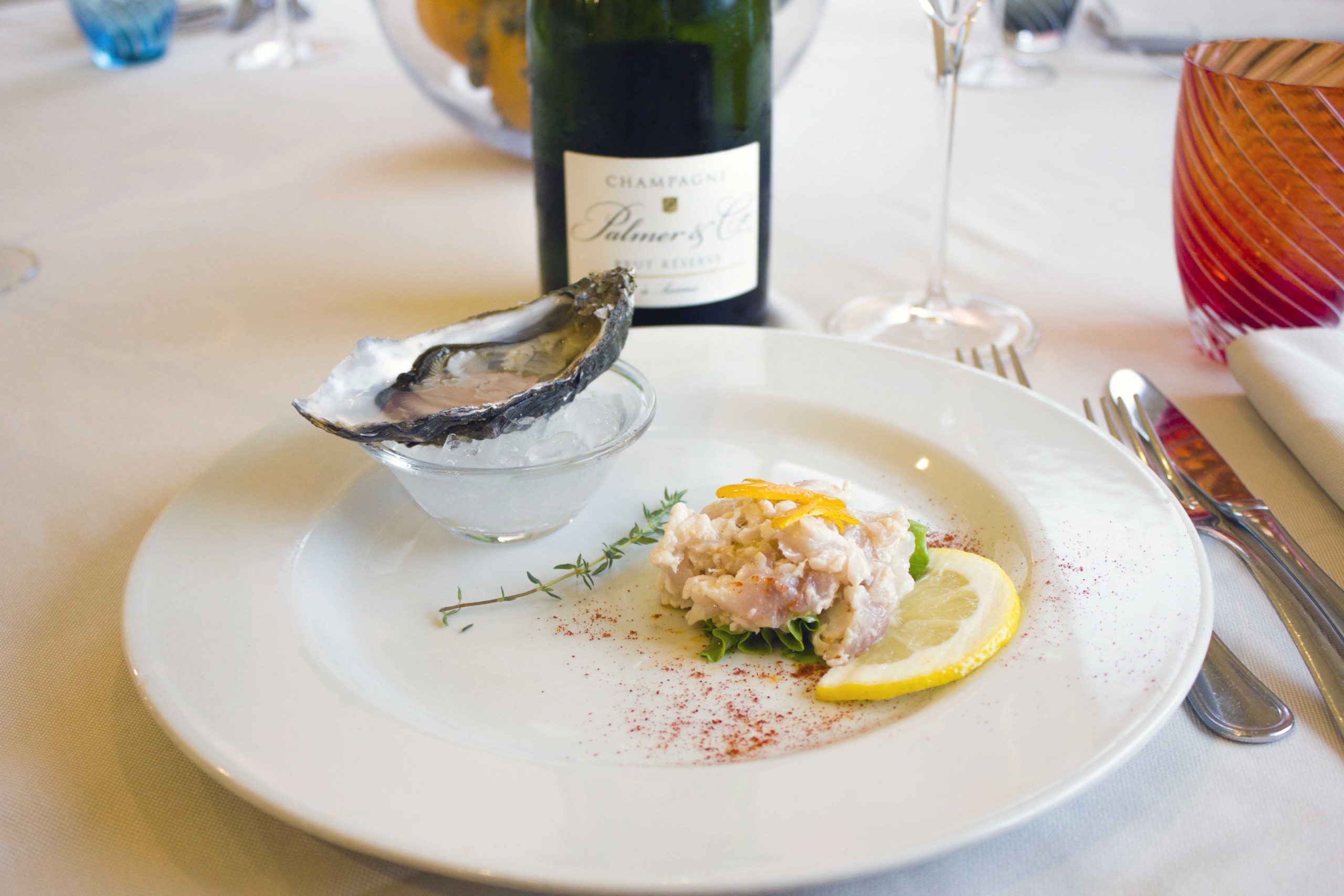 Abbinando  Scampi e Gamberoni alla Buzzera in Carta Fata - Ristorante  Nuova Rimini